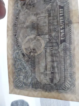 Billete 100 Lei Rumanía 1952