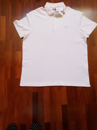 Camiseta Lacoste Blanca Talla XXL