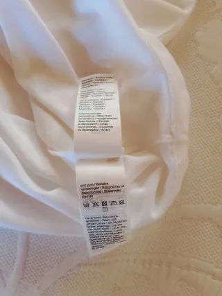 Camiseta Lacoste Blanca Talla XXL