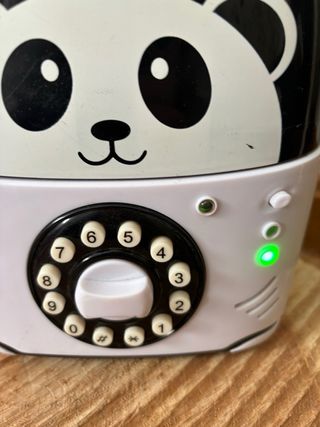 Hucha Panda tipo caja fuerte