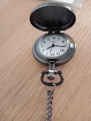 Reloj de bolsillo Cadena Motero Route 66