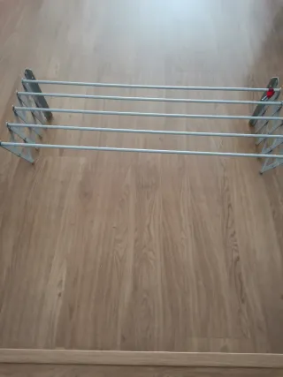 Tendedero plegable metálico