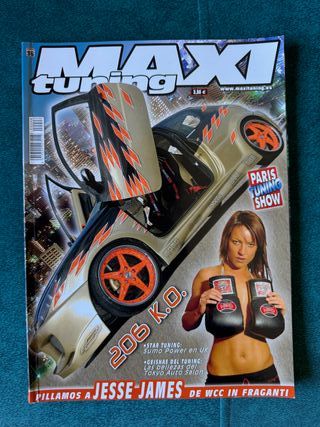 Lote de 3 revistas Maxi Tuning de colección