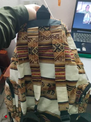Mochila Peruana Diseño Alpaca