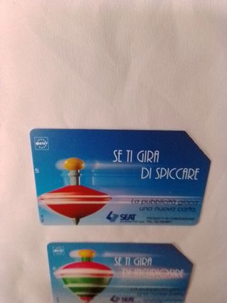 Schede telefoniche rare SEAT