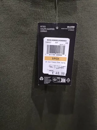 Sudadera Under Armour Icon Fleece – Talla S