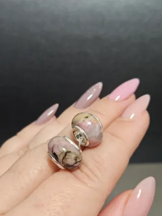 Charm Rodonita Plata 925