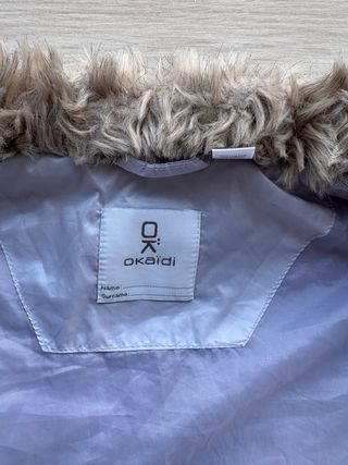 Smanicato bambina 4 anni pelliccia