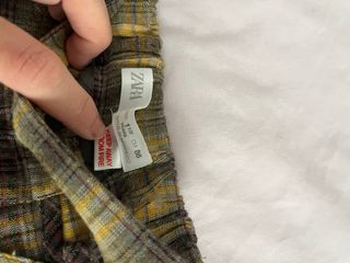 Falda pantalón Zara niña cuadros