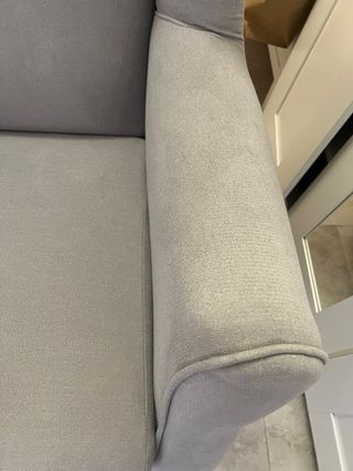 Sillón mecedora lactancia gris