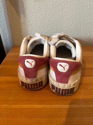 Zapatillas Puma Beige/Blanco