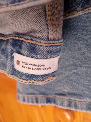 Pantalón vaquero Zara Talla 44