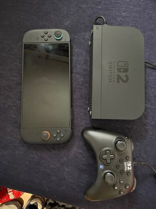 Nintendo Switch + Mando prácticamente nueva