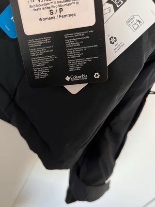 Abrigo Columbia Titanium Mujer Talla S