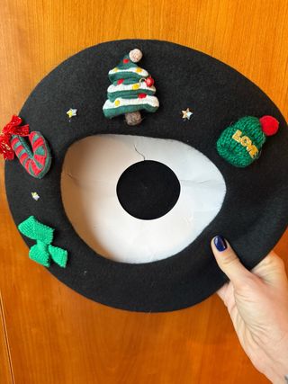 Berretto Natale Decorato