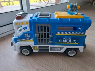 Camión Policía SWAT Pin y Pon