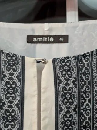 Vestido estampado señora