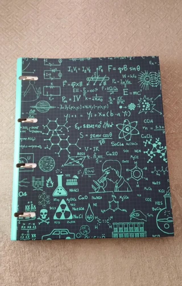 Carpeta anillas con recambios