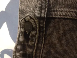 Chaqueta vaquera efecto lavado Primark Talla S