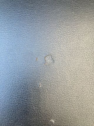 Mesa de cristal extensible con 4 sillas