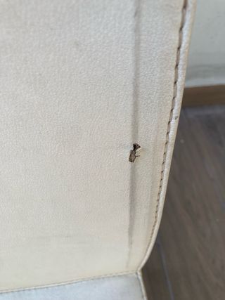 Mesa de cristal extensible con 4 sillas