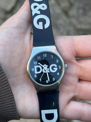 Reloj D&G Vintage Negro