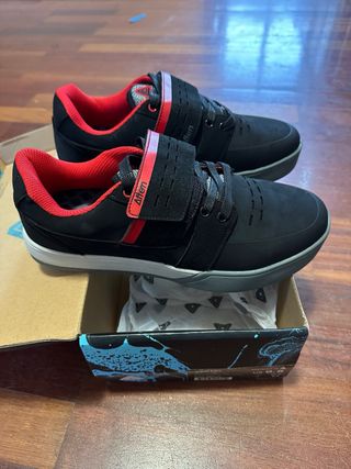 Afton Vectal Zapatillas Ciclismo Negro/Rojo