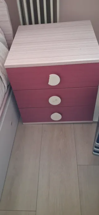 Urge vender Cama  + Mesilla + Colchón + estante