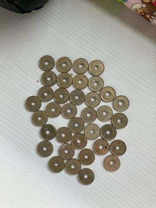 Lote Monedas Antiguas Pesetas Céntimos
