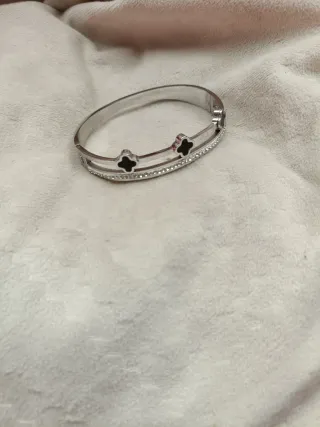 Pulsera Acero Inoxidable Tréboles