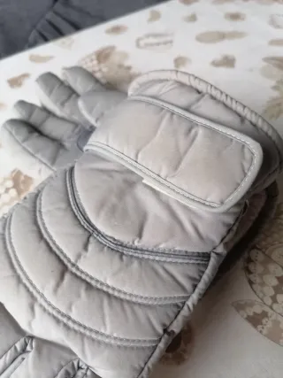 Guantes esquí nieve  hombre grises