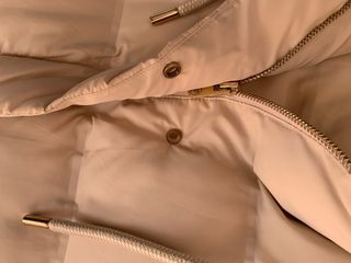 Parka sin mangas ZARA Talla S Beige