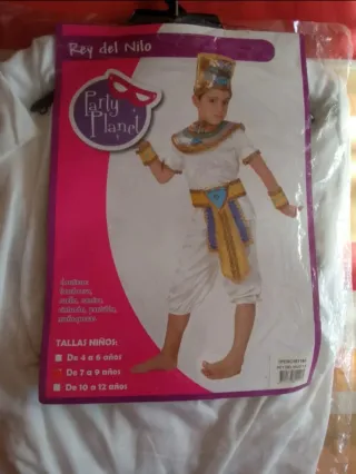 Disfraz Rey del Nilo niño talla 7-9 años