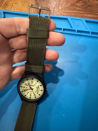 Reloj XINEW Cuarzo Campo Aviador Verde Negro