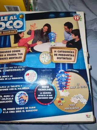 Juego de mesa Dale al Coco: The Show!