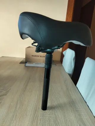 Sillín Bici/Patinete Eléctrico Negro