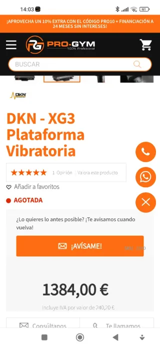 Plataforma Vibratoria X3.0 DKNY