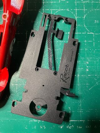 Carrocería y chasis Ferrari 312 Racer Slot 1/32