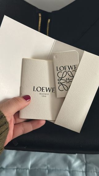 Bolso Loewe hammock negro