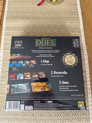 Nuevo y PRECINTADO 7 Wonders Duel Juego de Mesa