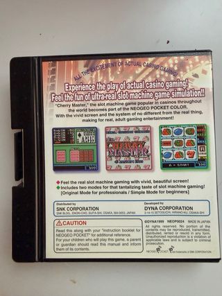 Neo Cherry Master Color - Neo Geo Pocket Color