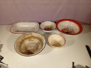 Lote 5 Palanganas Antiguas