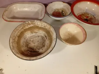 Lote 5 Palanganas Antiguas