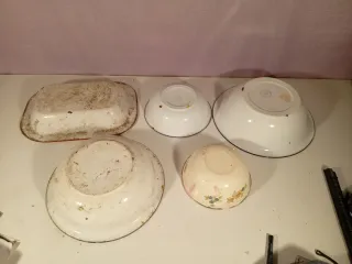 Lote 5 Palanganas Antiguas