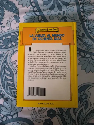 Libro la vuelta al mundo en ochenta días