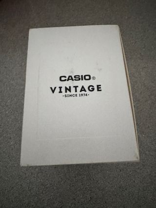 Reloj Casio Vintage Dorado Analógico/Digital