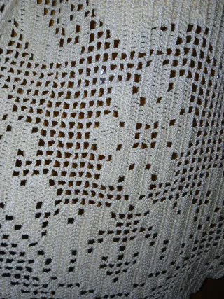 Chaleco artesanal tejido a mano