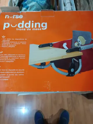 Silla de comer para mesa Nurse Pudding