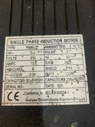 Compresor 100L Monofásico