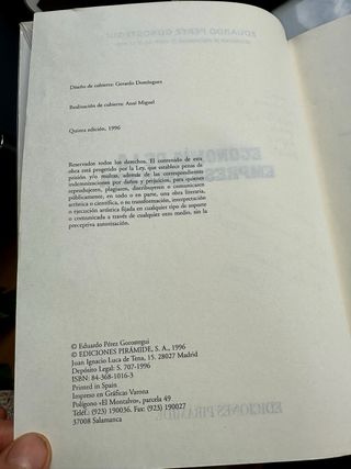 Economía de la empresa aplicada